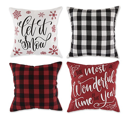 holiday throw pillows